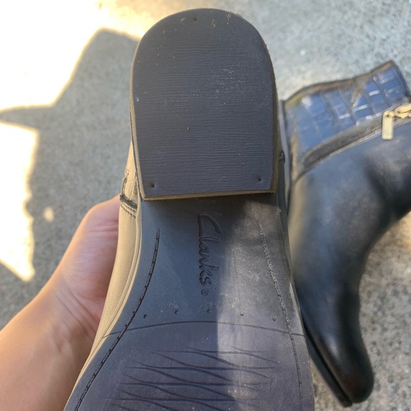 Clark Black Booties - Picture 6 of 9